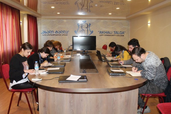 Training of public relations managers